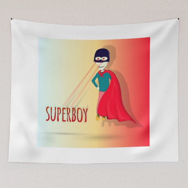 Item preview, superboy burns the inscription with his eyes designed and sold by Prof209.