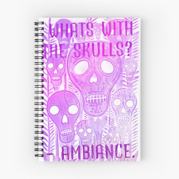 Item preview, Gideon the Ninth Skulls Ambiance designed and sold by katemargoli.