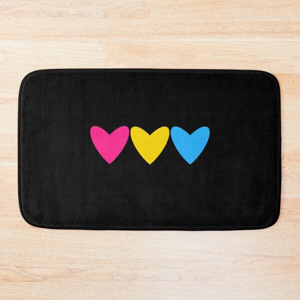 Item preview, Pansexual Pride Hearts designed and sold by sarahisdrawing.