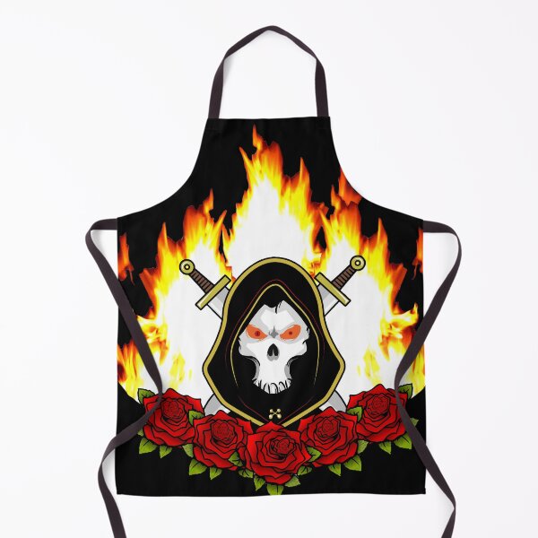 Item preview, Death Warrior - Fire and Roses designed and sold by Hypnotees.