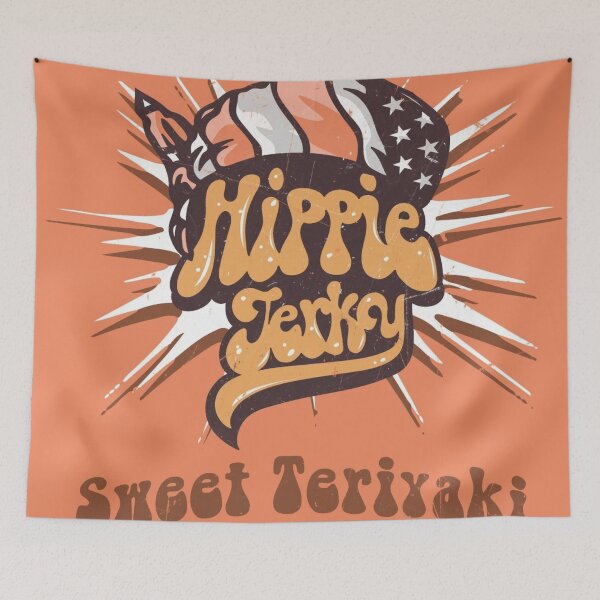 Item preview, Hippie jerky sweet teriyaki  designed and sold by Hippiejerky.