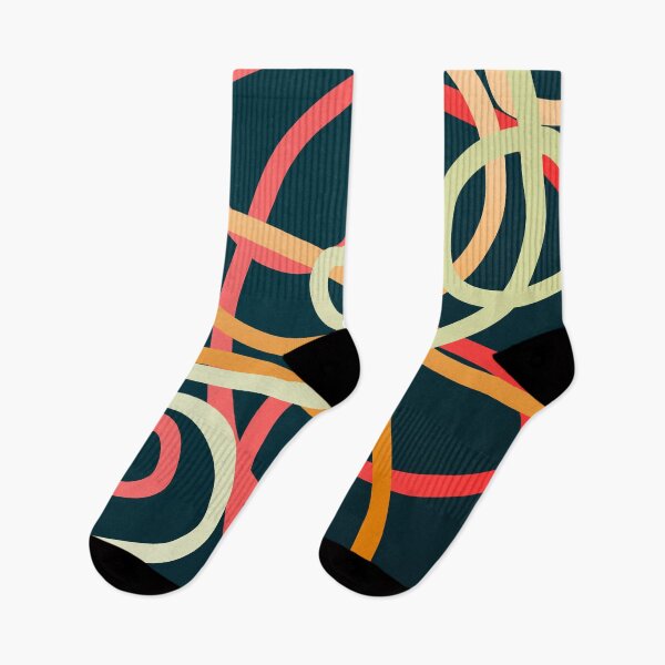 Item preview, HEATWAVE Abstract Geometric Design designed and sold by SynestheticArt.