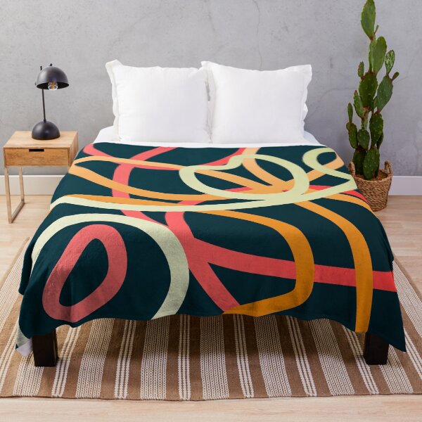 Artikelvorschau, HEATWAVE abstraktes geometrisches Design entworfen und verkauft von SynestheticArt.