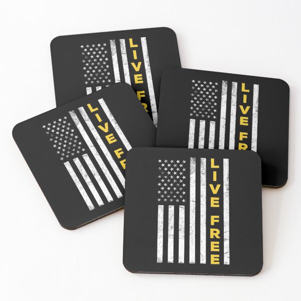 Item preview, Live Free American Flag Libertarian designed and sold by JBDeszigns.