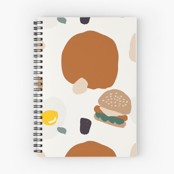 Item preview, Aesthetic Abstract Fast Food Pattern designed and sold by PatternTale.