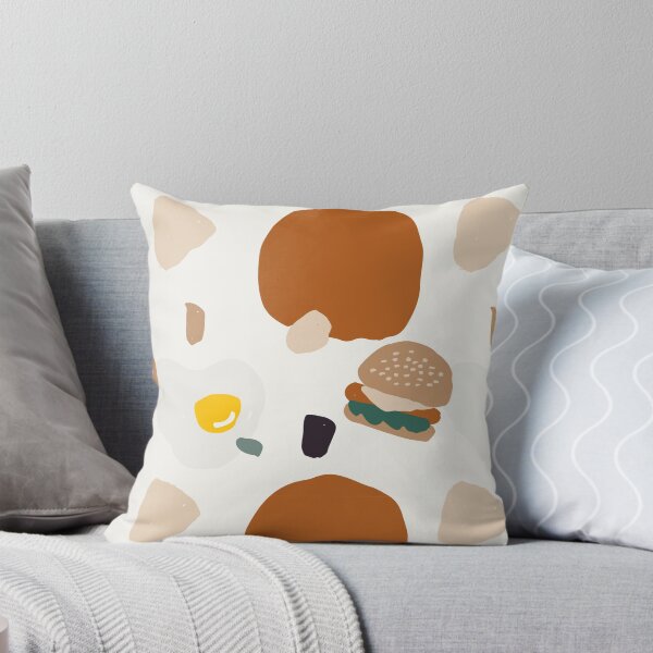 Item preview, Patrón de comida rápida abstracta estética designed and sold by PatternTale.