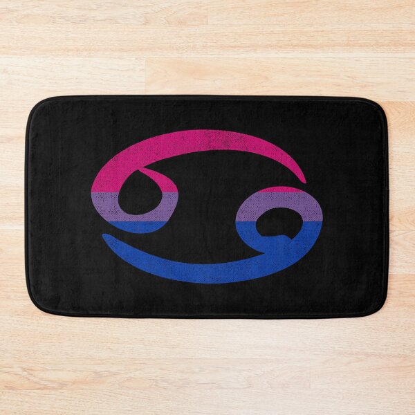 Item preview, Bisexual Pride Flag Cancer Zodiac Sign designed and sold by Patrick Hiller.