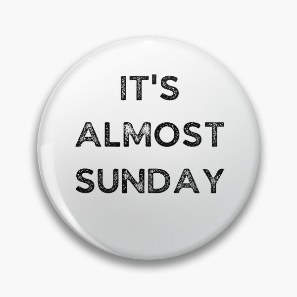 Item preview, It's Almost Sunday - Weekday designed and sold by Galathi Designs.