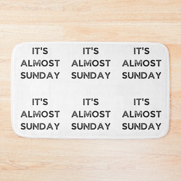 Item preview, It's Almost Sunday - Weekday designed and sold by Galathi Designs.