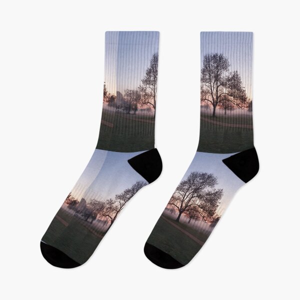 Item preview, Serene Misty Sunrise designed and sold by MarkGoughImages.