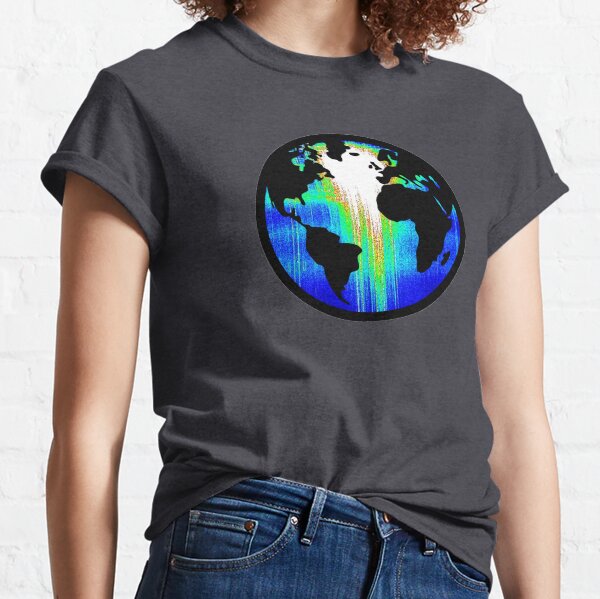 Shumann Resonance Globe Classic T-Shirt