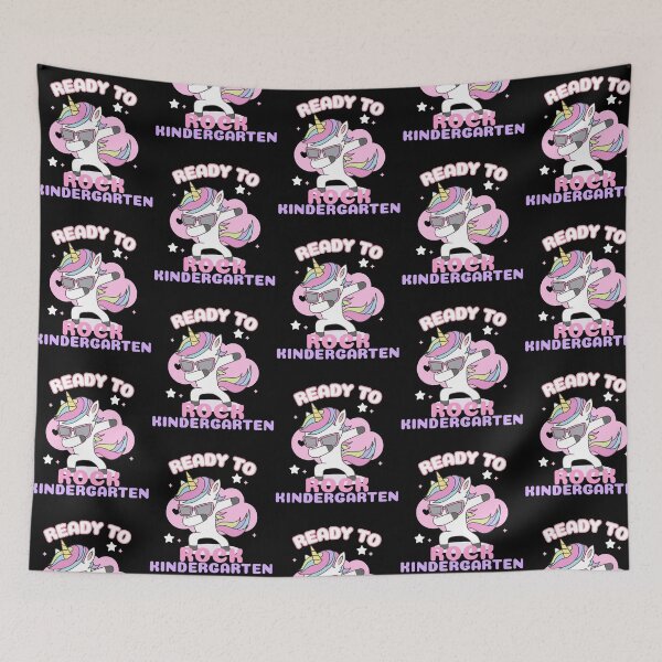 Item preview, Back To School Kindergarten Dabbing Unicorn designed and sold by LadySaltwater.