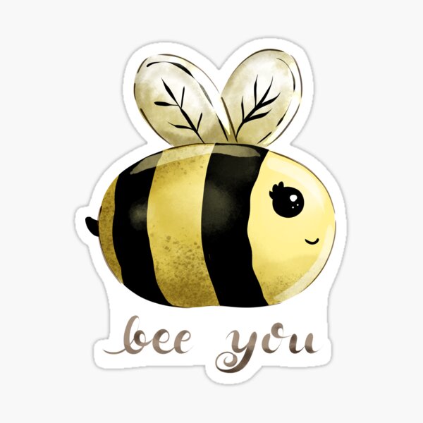 Cool Bumble Bee Sticker