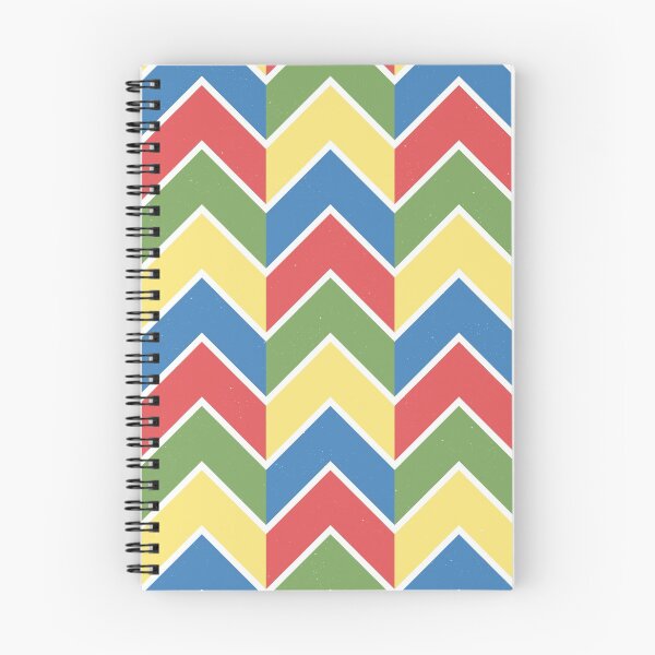 Item preview, Vintage colored zigzags designed and sold by Timur Chelyadnik.
