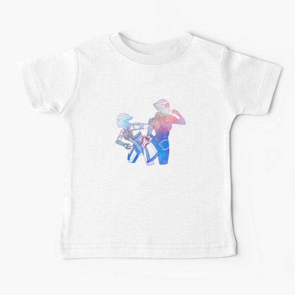Liara and Samara Mass effect Baby T-Shirt