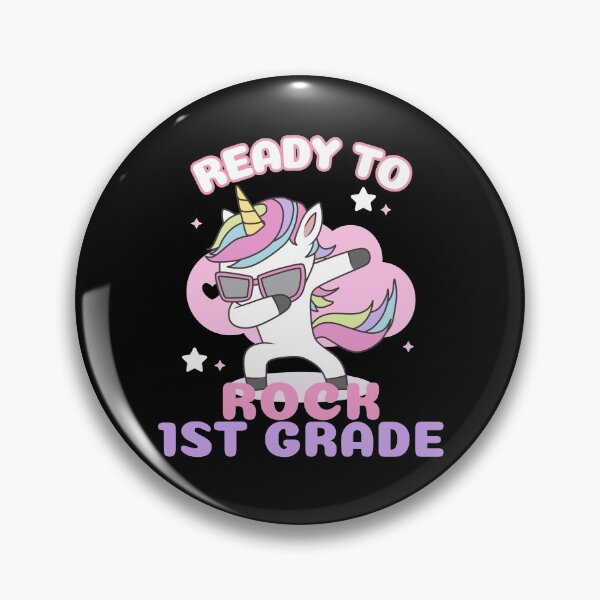 Item preview, Back To School 1st Grade Dabbing Unicorn designed and sold by LadySaltwater.