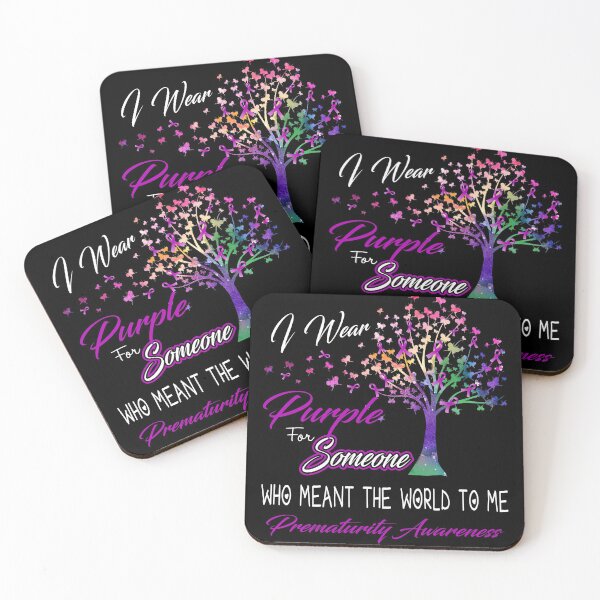 Item preview, I Wear Purple For Someone Prematurity Awareness designed and sold by Gillosina.