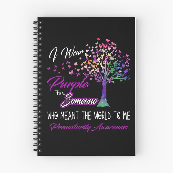 Item preview, I Wear Purple For Someone Prematurity Awareness designed and sold by Gillosina.