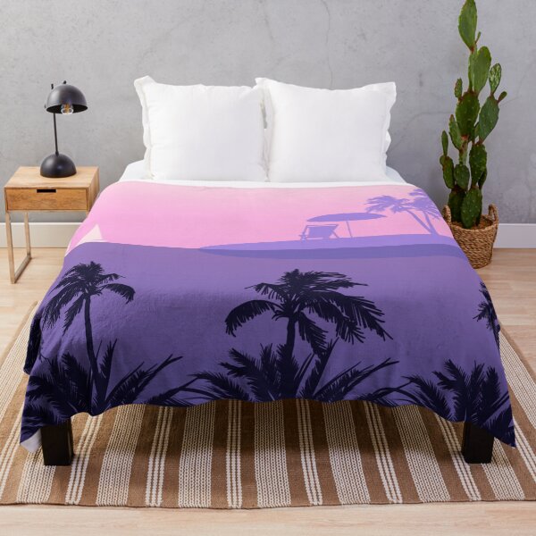 Item preview, Purple paradise flat illustration designed and sold by Mashusha-art.