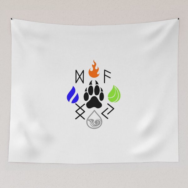Item preview, 4 Element about Wind Water Earth Fire designed and sold by Crasius.