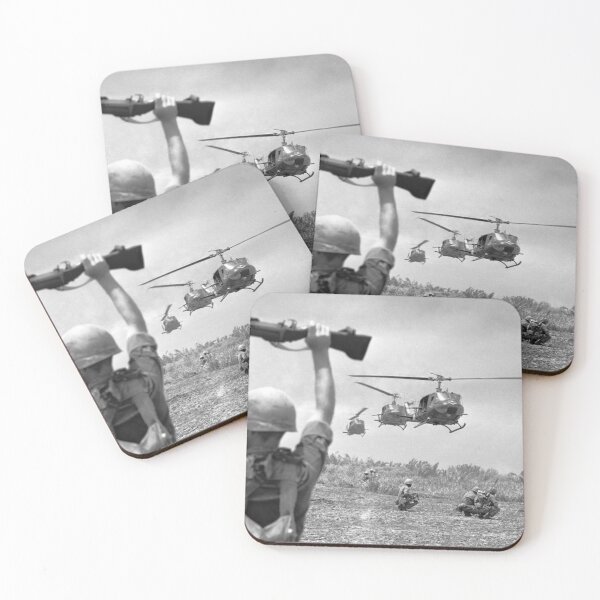 Item preview, Bell huey's coming in to pick up troops in Vietnam designed and sold by Huey 218: Restoring a legend.