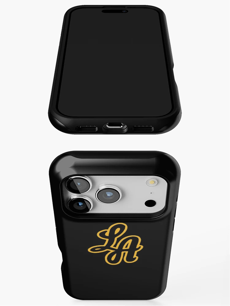 Thumbnail 3 of 4, iPhone Case, LA Script Sticker designed and sold by evilgo.