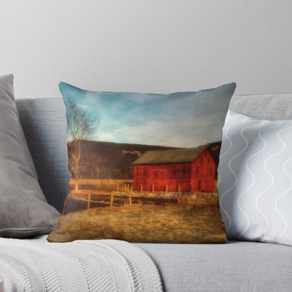 Artikelvorschau, Red Barn At Twilight entworfen und verkauft von Lois Bryan.
