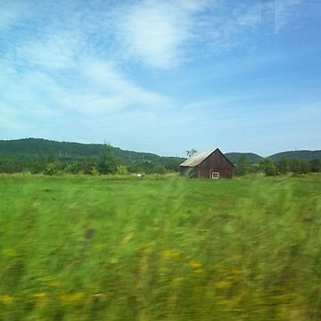 Artwork thumbnail, rural farm nature by artherapieca