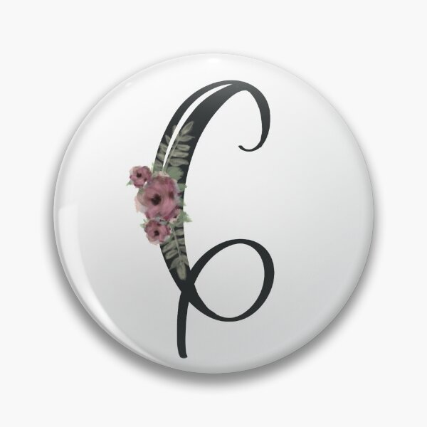 Item preview, Monogram Watercolored Flowers designed and sold by artbynicki.