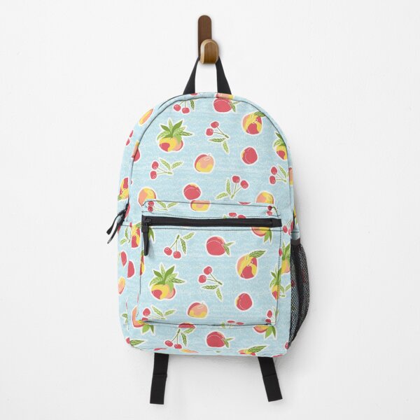 Item preview, Blue Summer fruits, berries seamless pattern designed and sold by essskina.