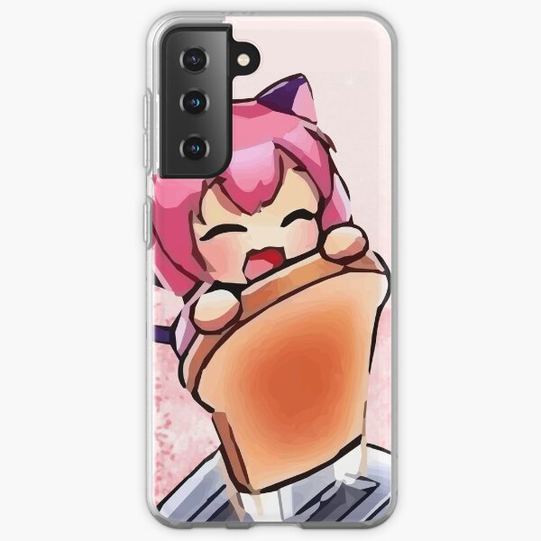 Kawaii ~ chan Aphmau Nana on a toast Samsung Galaxy Soft Case