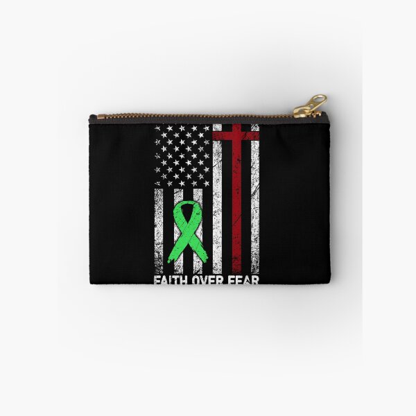 Item preview, Christian Distressed USA Flag Cross Faith Over Fears Environmental Awareness designed and sold by Brad-FI.
