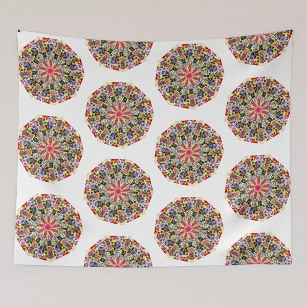 Item preview, Brush Point Mandala Pattern designed and sold by lollylocket.