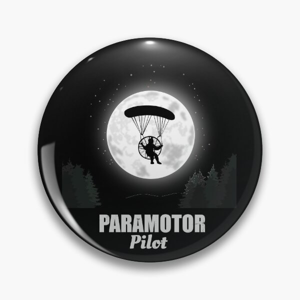 Item preview, Paramotor flying by night Paramotor pilot designed and sold by Ibu83.