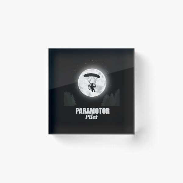 Item preview, Paramotor flying by night Paramotor pilot designed and sold by Ibu83.