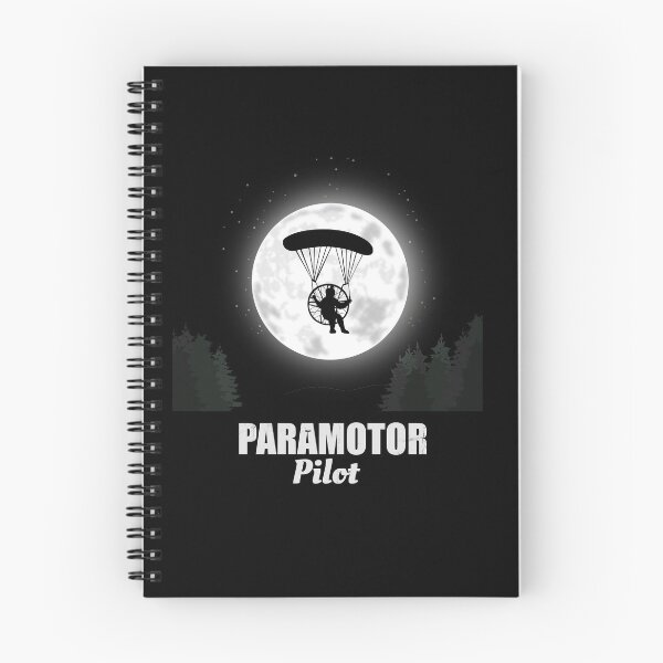 Item preview, Paramotor flying by night Paramotor pilot designed and sold by Ibu83.