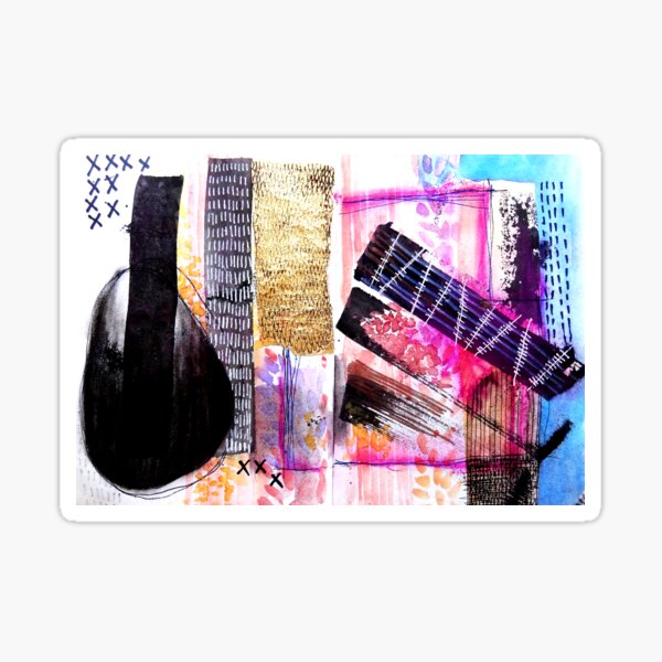 Dana Krystle abstract illustration june (1) Sticker