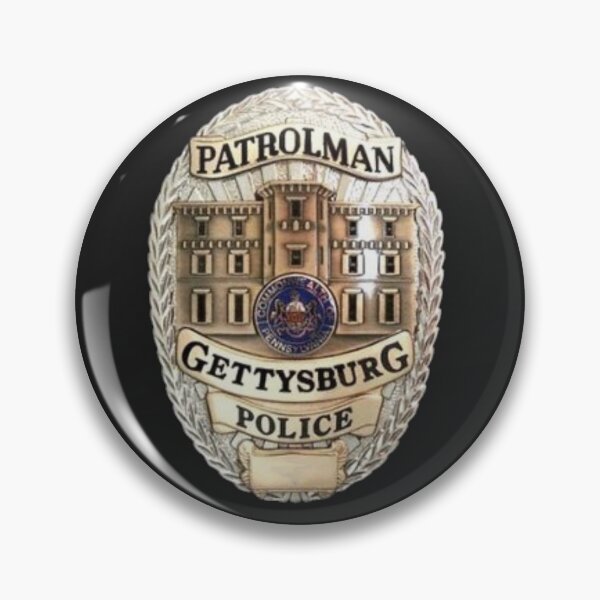 Item preview, Gettysburg Police Patrolman Badge designed and sold by Lawrence Baird.