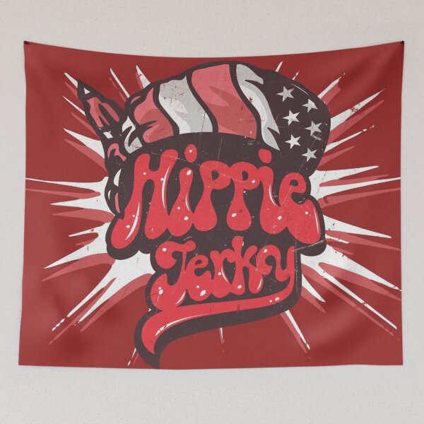 Item preview, Hippie jerky red designed and sold by Hippiejerky.