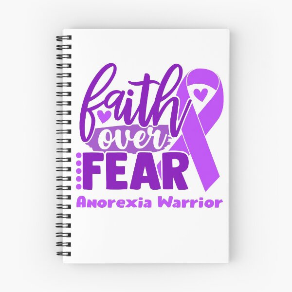 Item preview, Faith Over Fear Anorexia Warrior designed and sold by largellie.