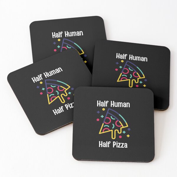 Item preview, Half Human Half Pizza gaming design designed and sold by tiredandbored.