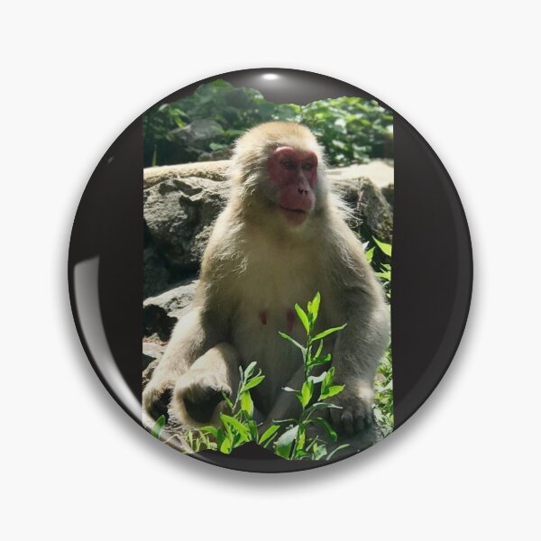 Item preview, Monkey in Japan Original Photography Art by Texanlisa designed and sold by speakupandshine.