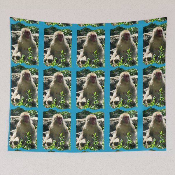 Item preview, Monkey in Japan Original Photography Art by Texanlisa designed and sold by speakupandshine.
