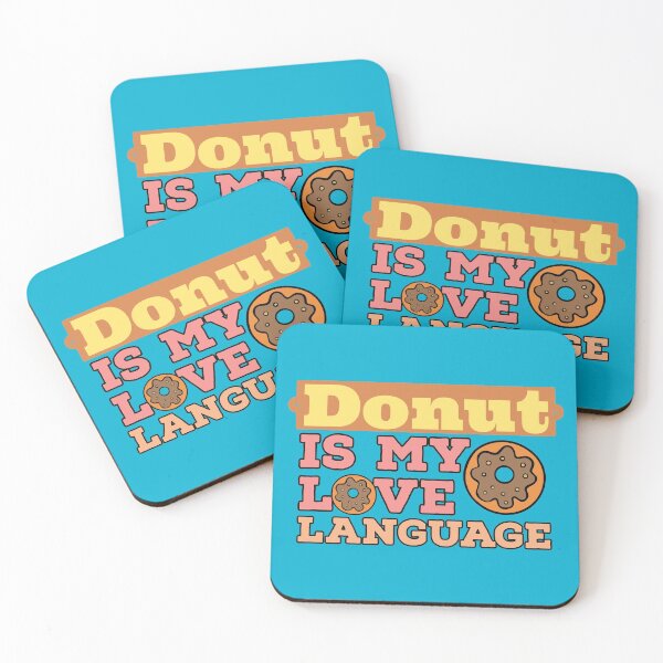 Item preview, Donut is my love language  designed and sold by EmotionArt.