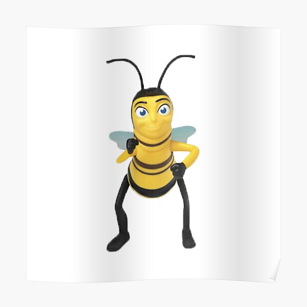 Bee Movie Meme Posters Redbubble - bee movie meme recreated roblox bee movie meme on meme