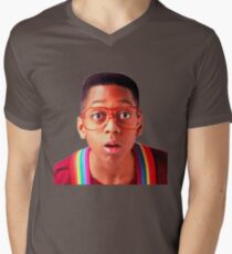 Steve Urkel V-Neck T-Shirt