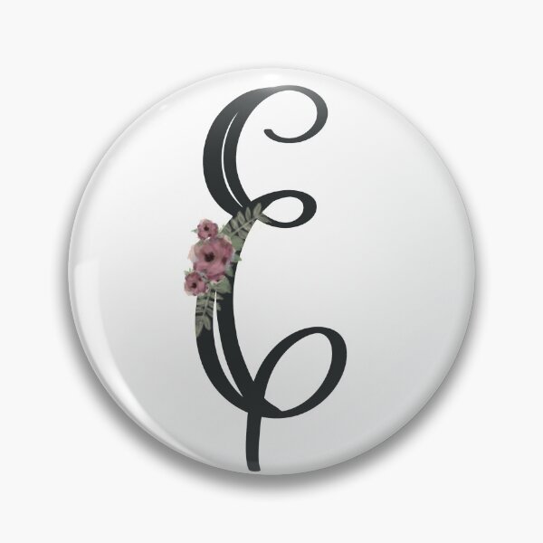Item preview, Monogram Watercolored Flowera designed and sold by artbynicki.