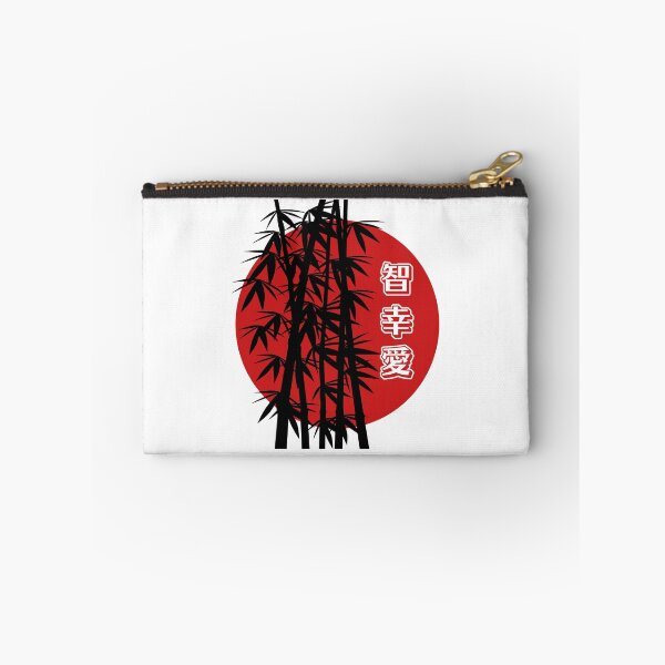 Item preview, Wisdom Happiness Love Japan Bamboo T-Shirt Cool Design Tee designed and sold by LJ4EVER.