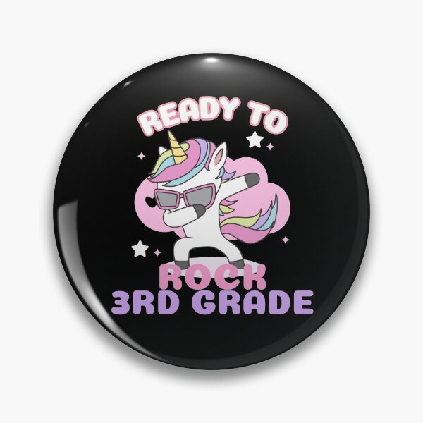 Item preview, Back To School 3rd Grade Dabbing Unicorn designed and sold by LadySaltwater.