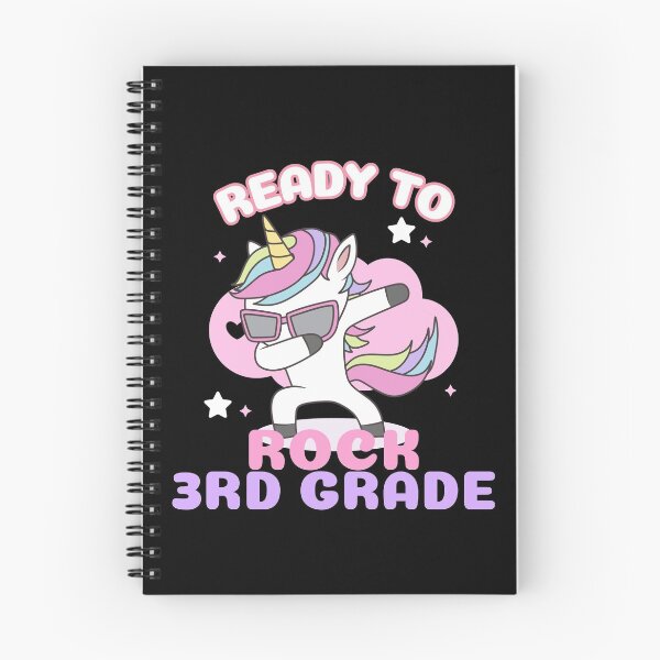 Item preview, Back To School 3rd Grade Dabbing Unicorn designed and sold by LadySaltwater.